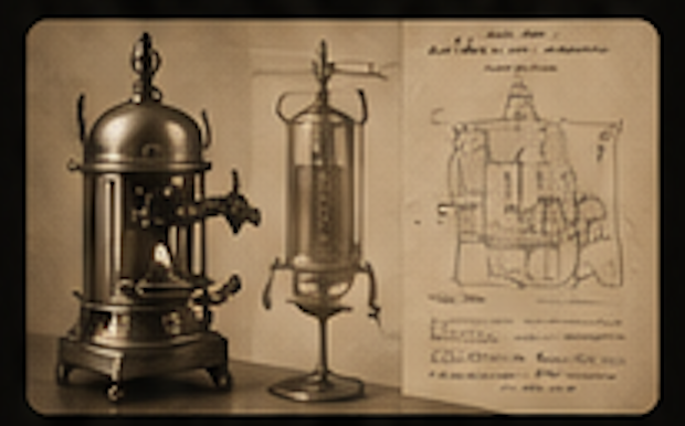 The First Espresso Machine is Patented